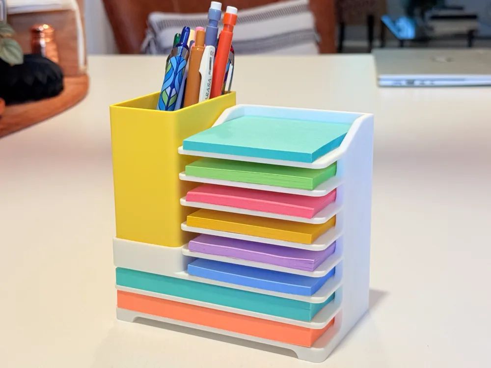 Porta Post-it impresso em 3D
